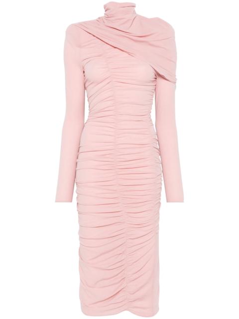 MAGDA BUTRYM draped high-neck midi dress