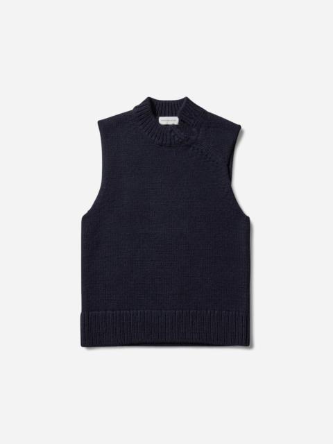 Dries Van Noten Men's Sleeveless Sweater Navy