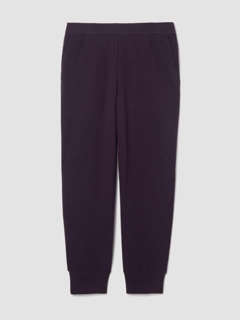 EILEEN FISHER Waffle Cotton Blend Doubleknit Jogger Pant