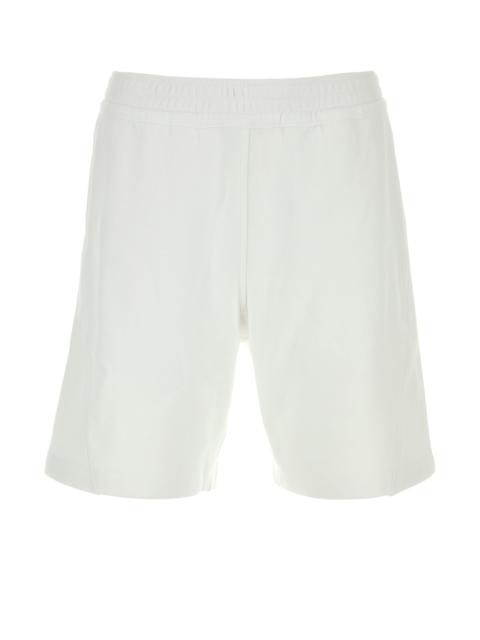 Givenchy White cotton bermuda shorts