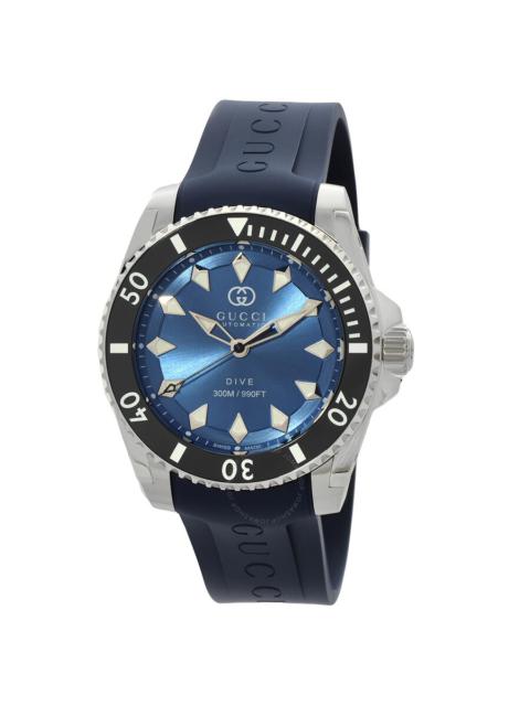 Gucci Dive Automatic Blue Dial Men's Watch YA136359