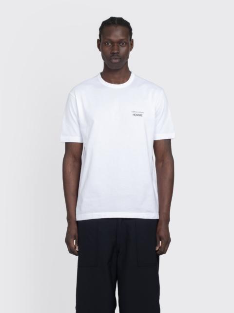 Comme des Garçons Homme Logo Printed Crewneck T-Shirt