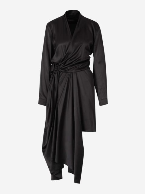 BALENCIAGA SILK MAXI DRESS