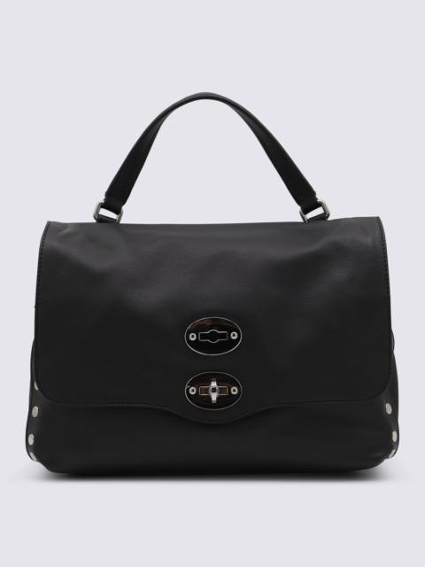 Other Designers Zanellato Black Leather Postina Baby Top Handle Bag