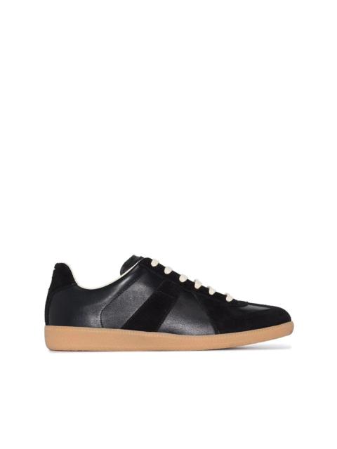 Maison Margiela REPLICA LOW TOP SNEAKERS - BLACK