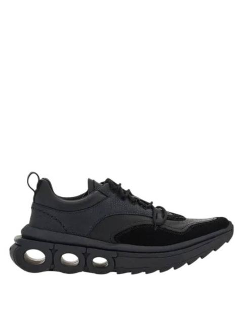 FERRAGAMO Ferragamo Black Nima Running Sneakers