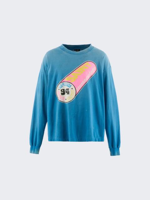 SAINT M×××××× Immaculate Long Sleeve Tee Blue