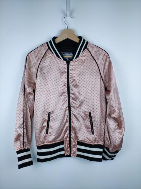 Other Designers Vintage - Vintage Bomber Jacket Polkadot by Diamond Julia