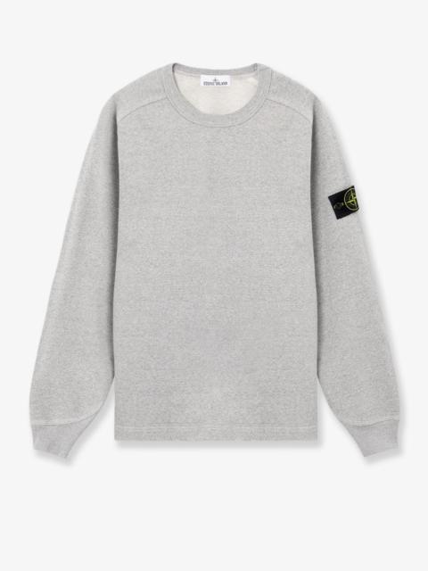 Stone Island Stone Island Mélange Cotton Sweatshirt Grey