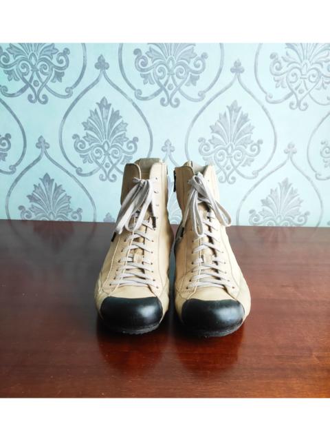 Other Designers RBRSL - Polacco white hi-tops.Like Rick Owens or Guidi