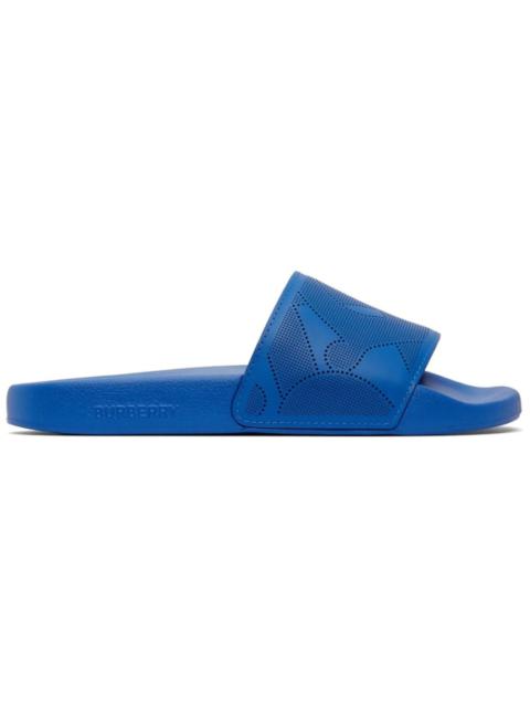 Burberry Burberry Furley Slide Warm Royal Blue