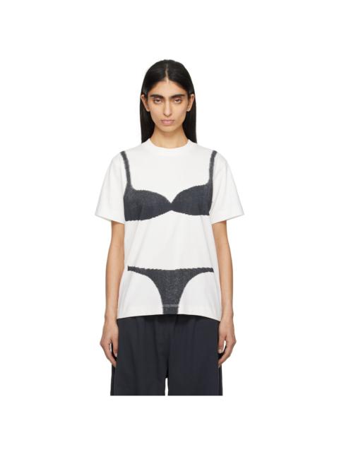 Marc Jacobs White Bra Box T-shirt