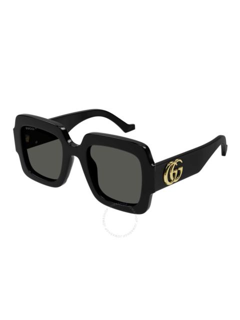 Gucci Grey Square Ladies Sunglasses GG1547S 001 50