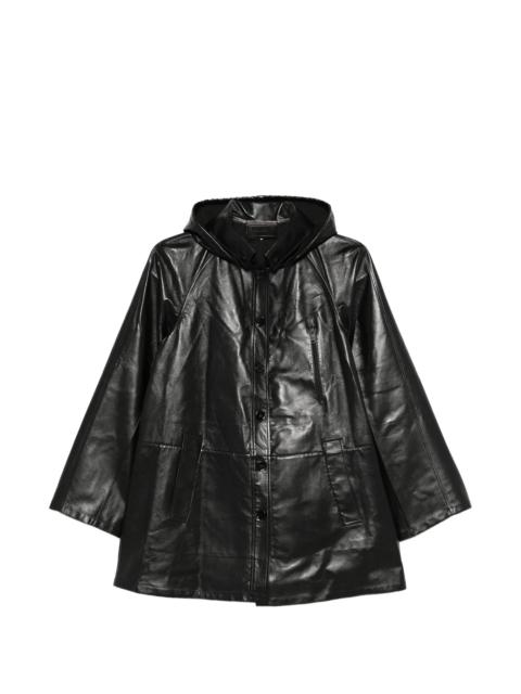Prada Prada Hooded Button Fastening Jacket
