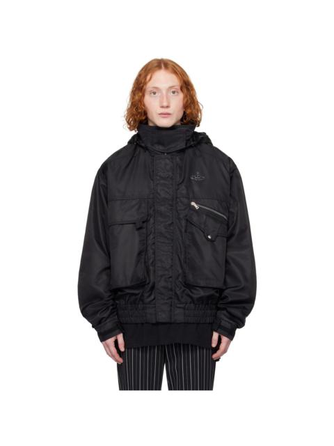 Black Nevada Bomber Jacket