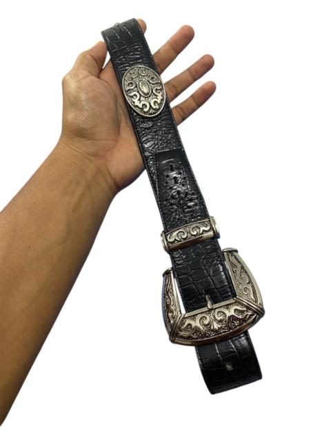 Other Designers Tornado Mart - Tordano Mart western style buckle with stud leather belt