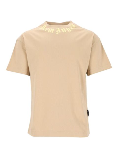 Palm Angels Palm Angels Men Neck Logo T-Shirt