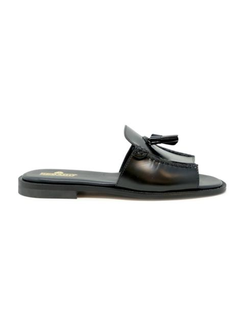 Sebago Will Black Leather Mules