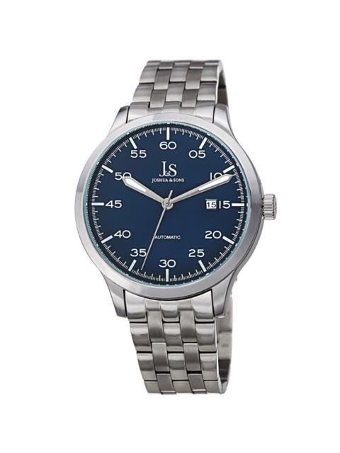 Other Designers Joshua and Sons Quartz Blue Dial Men's Watch JX149SSBU