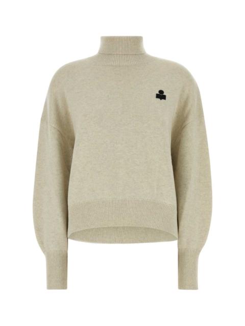 Isabel Marant Étoile Isabel Marant Etoile Women Melange Sand Cotton Blend Oversize Nasha Sweater