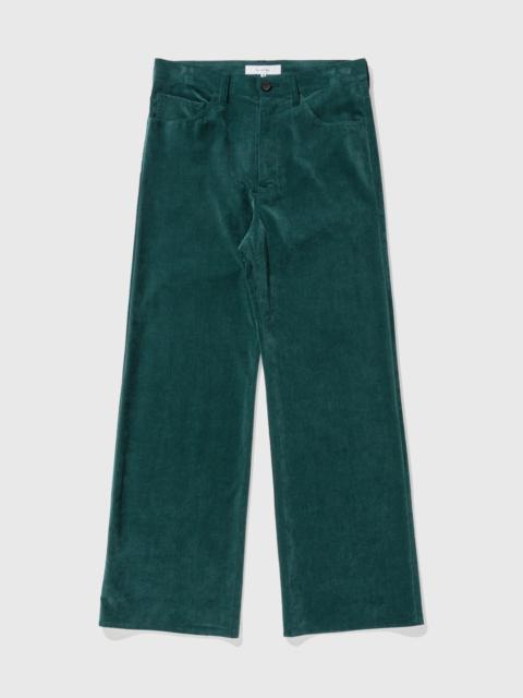 VELVET FLARE 5 POCKET PANTS