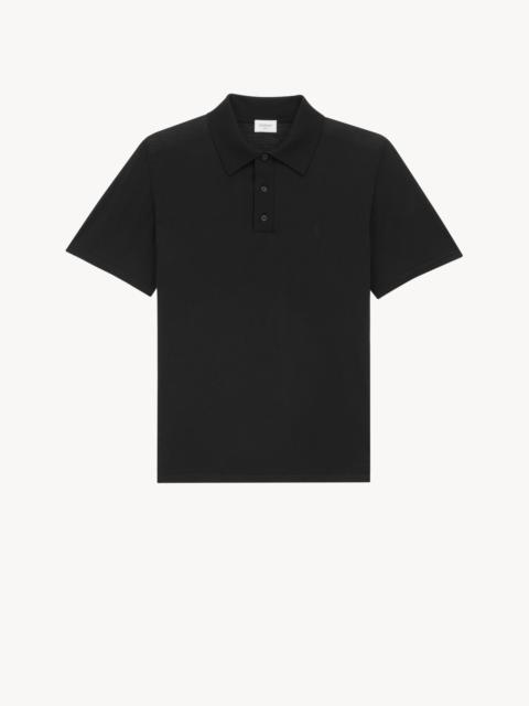 SAINT LAURENT CASSANDRE POLO IN WOOL