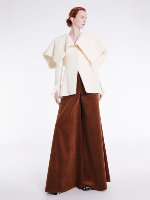 A.W.A.K.E. MODE FITTED JACKET ECRU