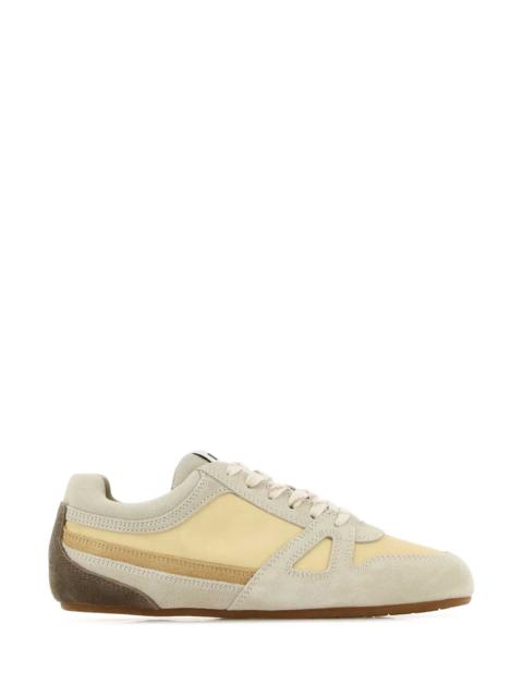 Isabel Marant Isabel Marant Women Two-Tone Suede And Canvas Senny Sneakers
