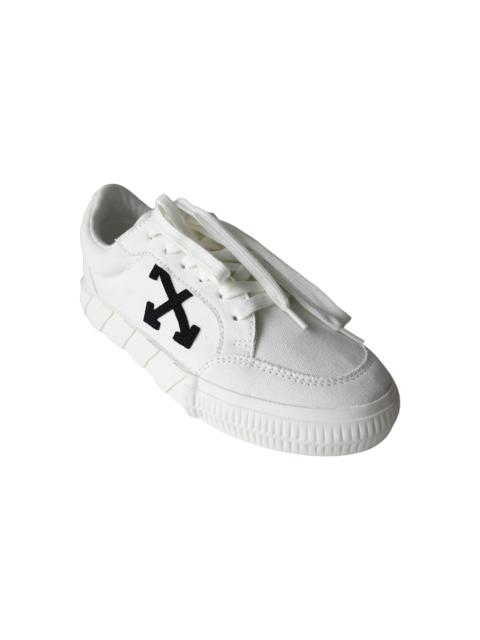 Off-White Off-White Low Vulcanized Canvas Sneaker White Black
