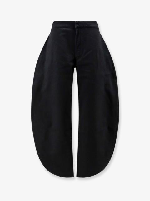 Alaïa Alaia Petal Trousers Black Denim Women