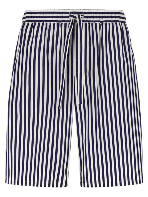 Dolce & Gabbana Dolce & Gabbana Men Striped Bermuda Shorts
