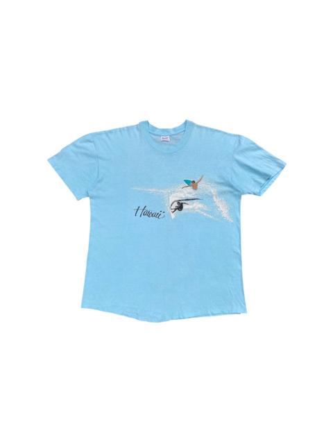 Other Designers Vintage 1980s Hawaii Surf Graphic T-Shirt (Stedman USA)