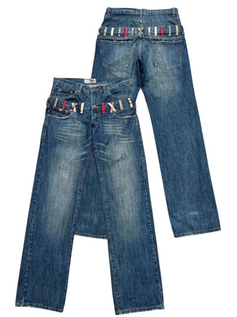 Other Designers Japanese Brand - Jungle Storm Japan Double Waist Denim Jeans 32x33