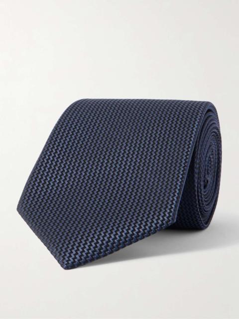 8cm Silk-Jacquard Tie