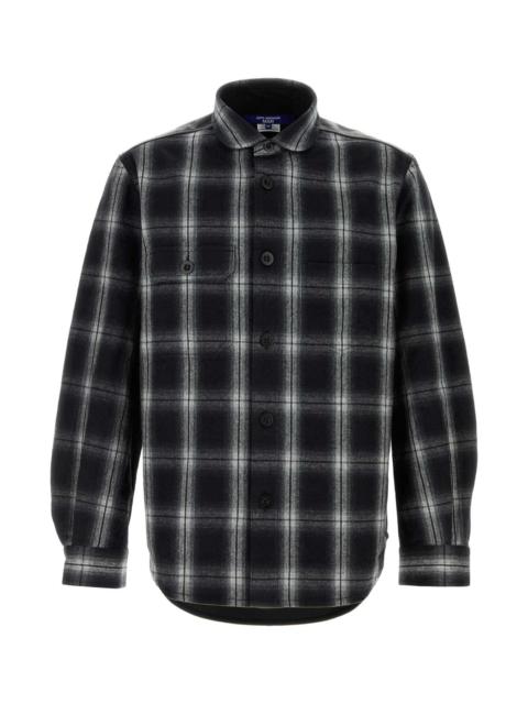 Junya Watanabe MAN Junya Watanabe Men Embroidered Flannel Shirt