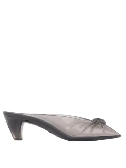 Chloé Jelly Mules in Ash Grey