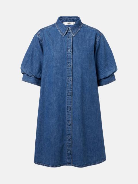 FRAME Play denim minidress