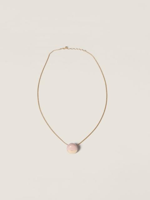 Miu Miu Metal necklace