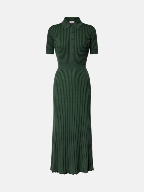 GABRIELA HEARST Amor cashmere and silk midi dress