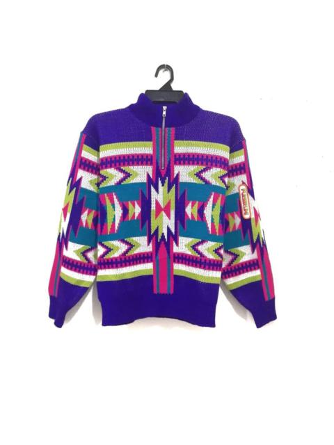 Other Designers Vintage - Vintage Japanese Brand Knitwear PurserLine Multicolour