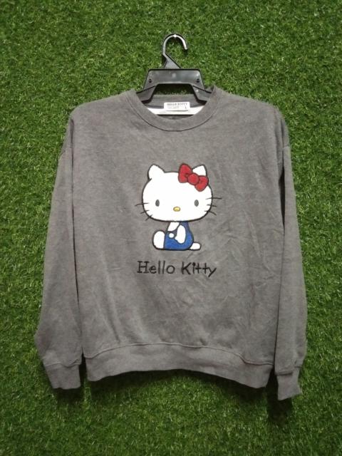 Other Designers Cartoon Network - STEAL 🔥🔥 HELLO KITTY SWEATSHIRT BIG LOGO EMBROIDERY