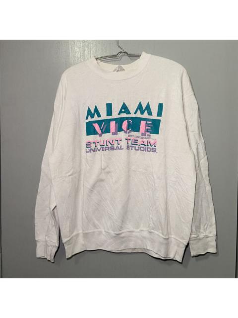 Other Designers Vintage Rare MIAMI VICE Stunt Team L Sweatshirt