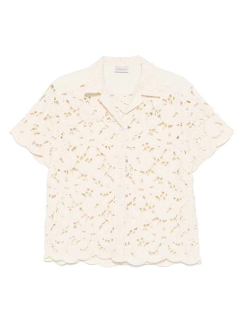 Moncler Floral Macramé Shirt