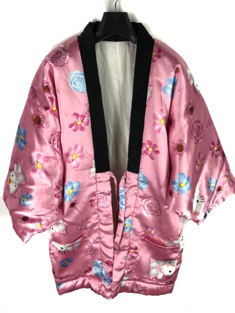 Other Designers Vintage - Vintage Hello Kitty kimono Cardigan Over Print