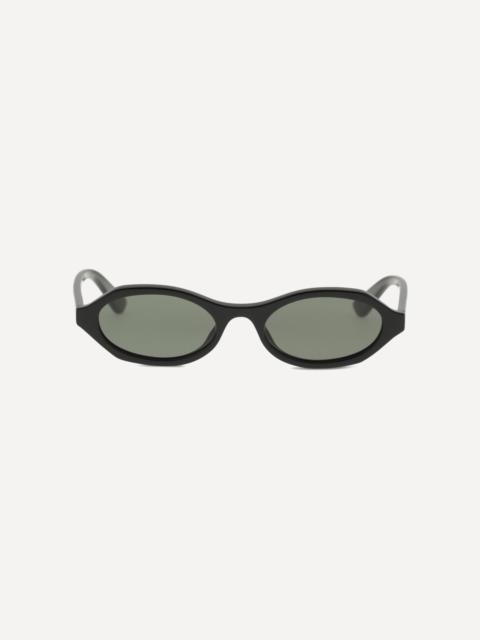 Alexander McQueen Geometric oval Sunglasses