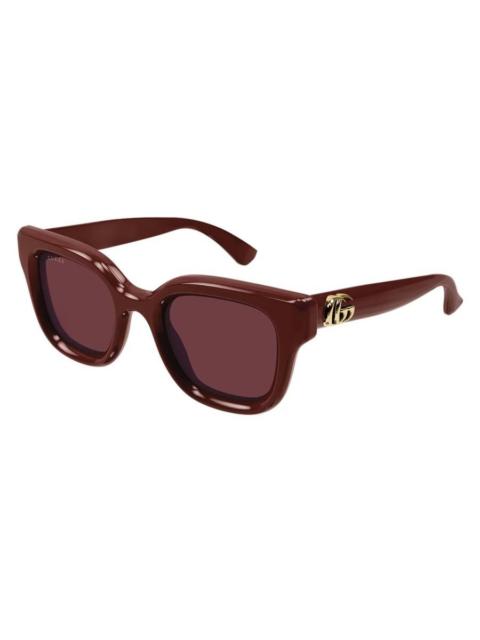 GUCCI Gucci Red Square Ladies Sunglasses GG1828S 003 49