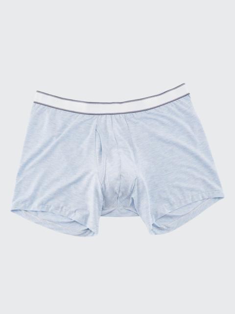 Derek Rose Ethan Stretch Jersey Trunk Boxer Briefs (Longer Leg)