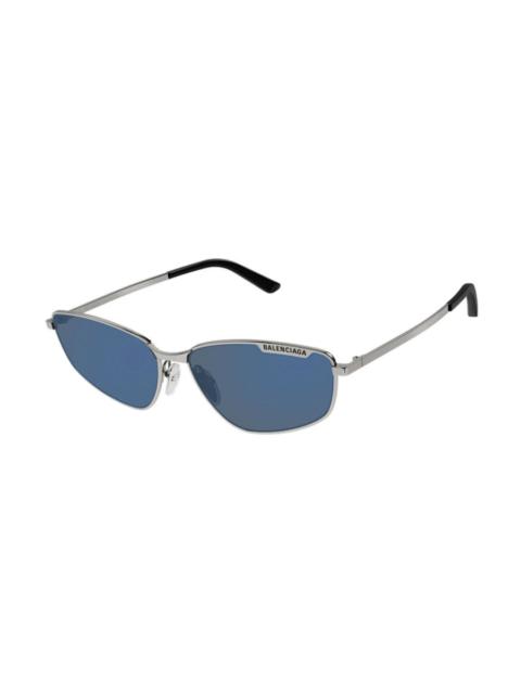 BALENCIAGA Balenciaga Men's Black Rectangular Sunglasses BB0277S 003