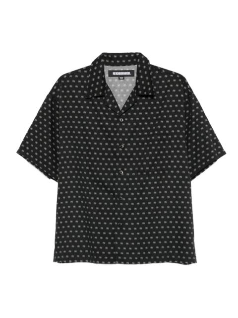 NEIGHBORHOOD monogram-pattern shirt