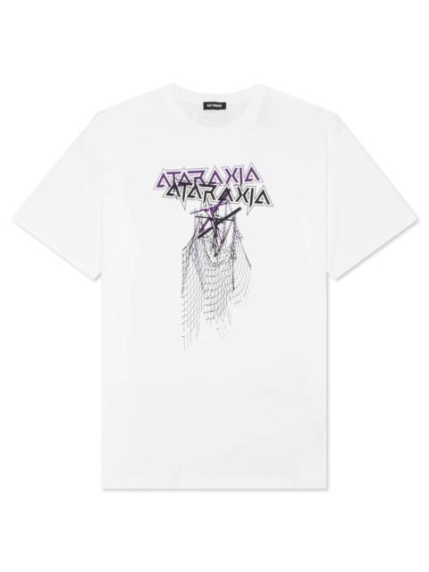 Raf Simons RAF SIMONS BIG FIT T-SHIRT ATARAXIA - WHITE